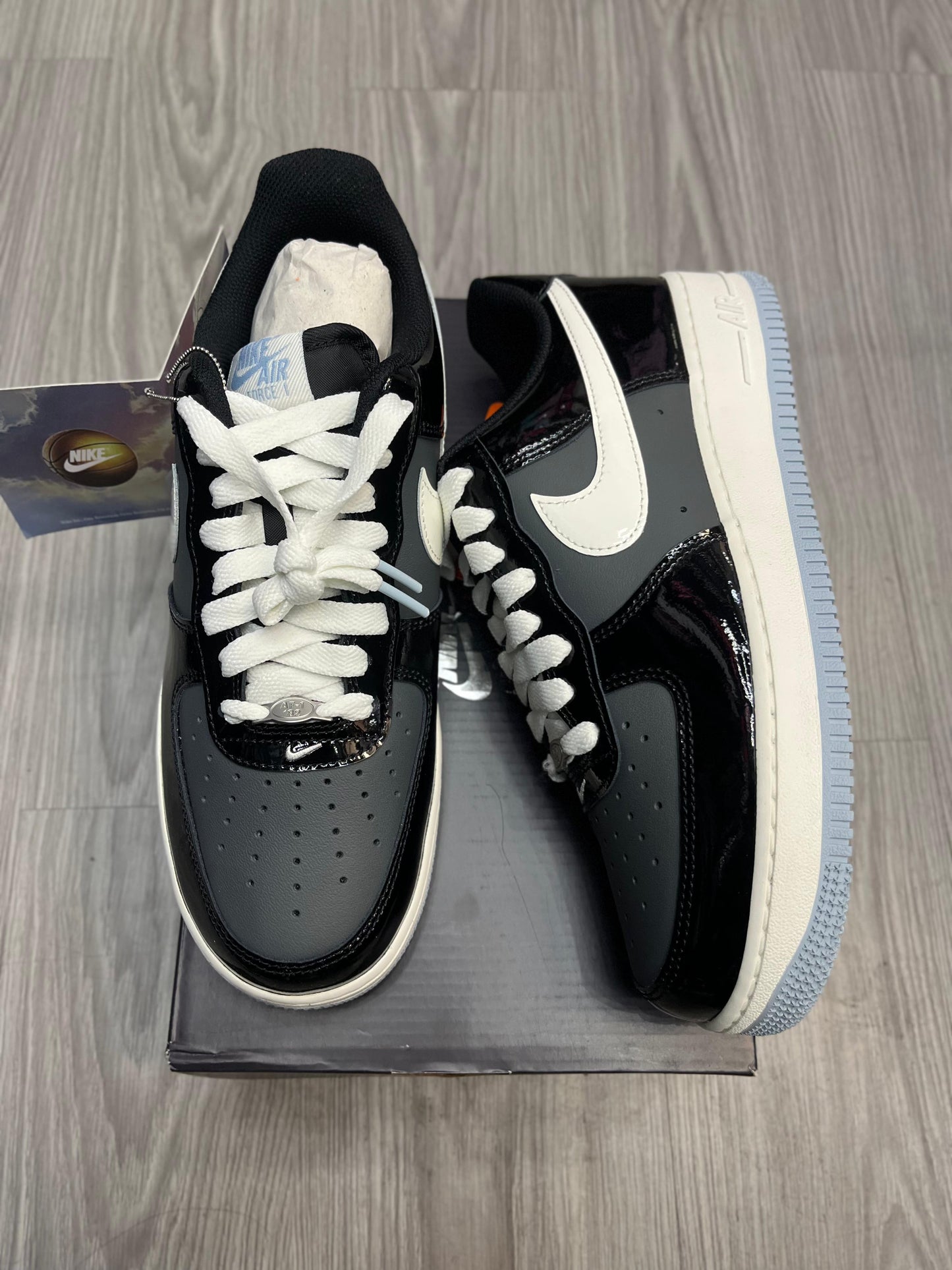 AIR FORCE 1 low Patent black