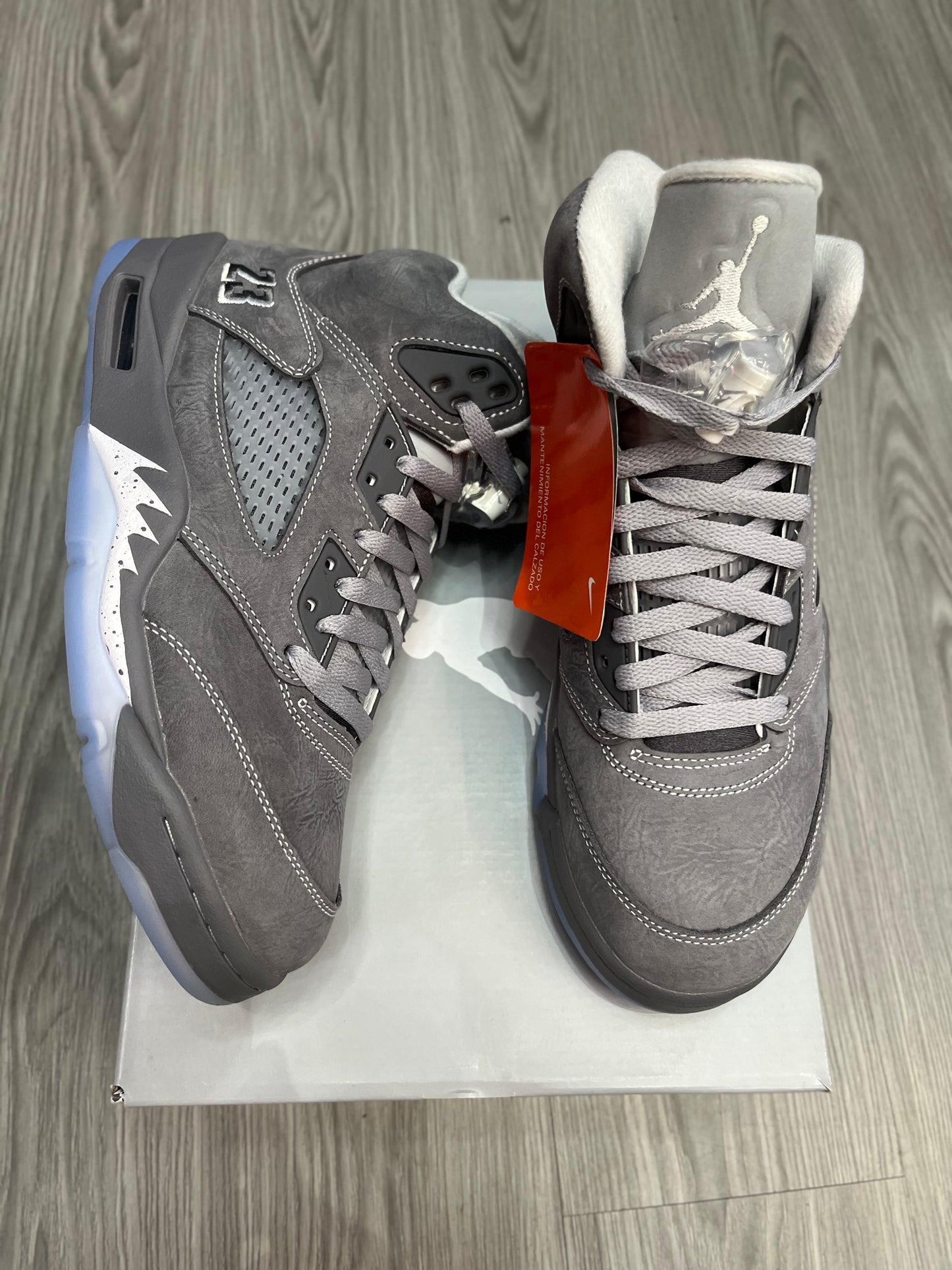 Jordan 5 wolf grey GS