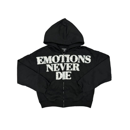 Emotions Never Die Black Hoodie